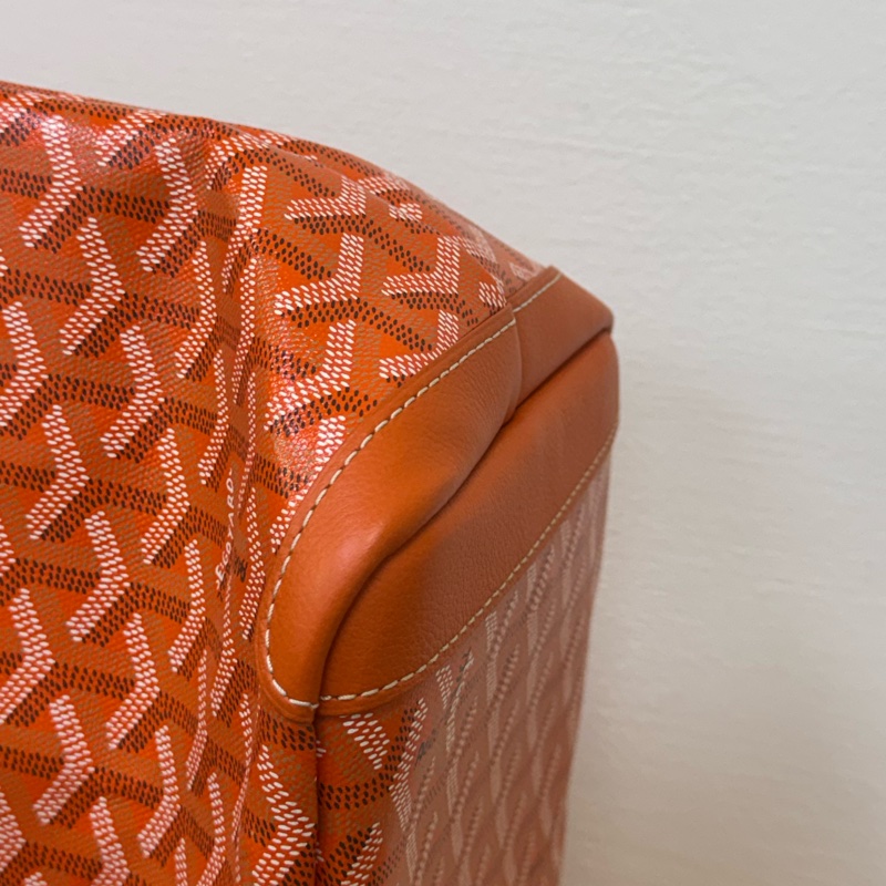 GOYARD SAINT LOUIS GM 橘色托特包-22