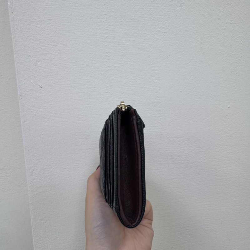 CHANEL 經典金色L型卡包（芯片款)-5