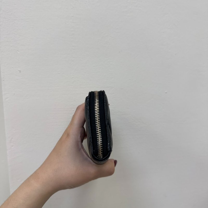 CHANEL 經典金色L型卡包（芯片款)-9