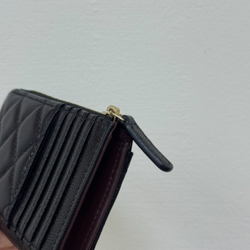 CHANEL 經典金色L型卡包（芯片款)-13