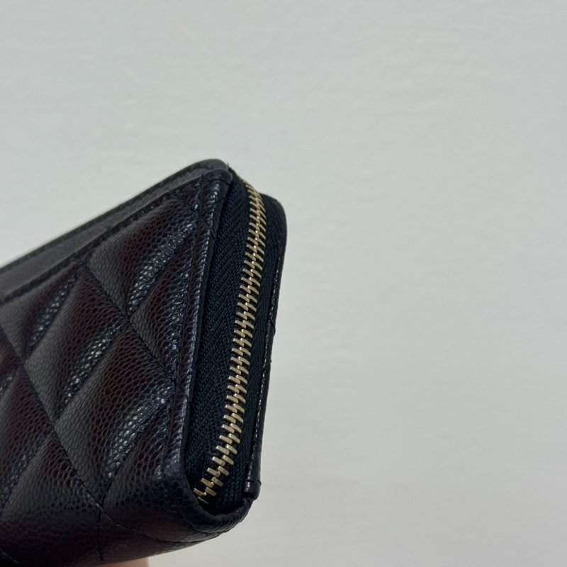 CHANEL 經典金色L型卡包（芯片款)-18