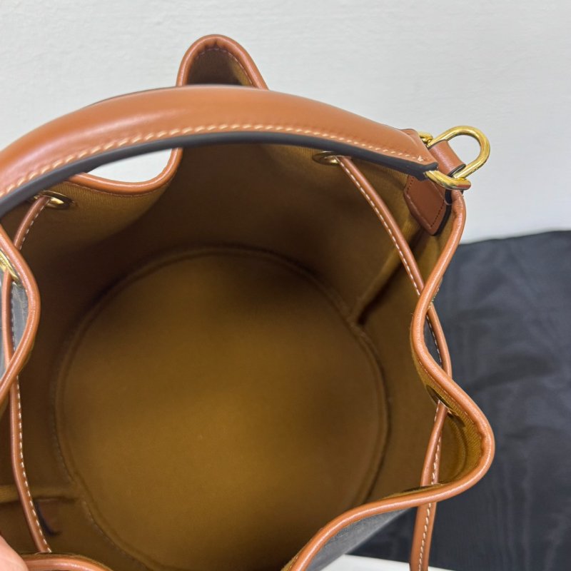 CELINE CLARA 凱旋門老花水桶包-8