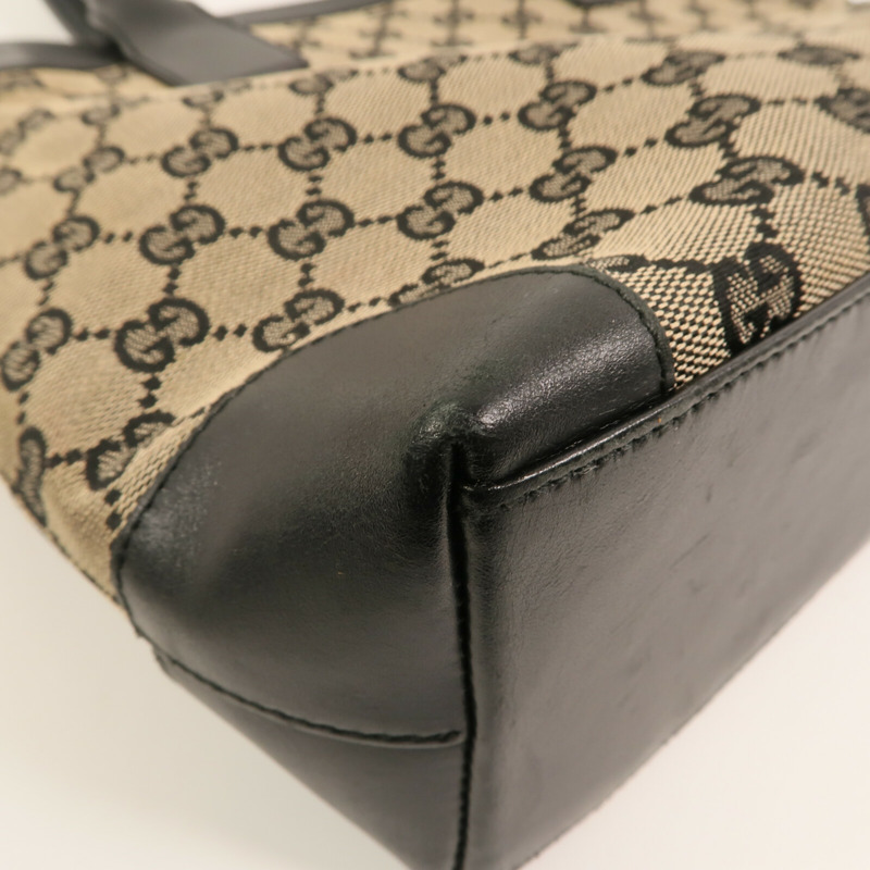 GUCCI 帆布Tote Bag金扣手挽袋-6