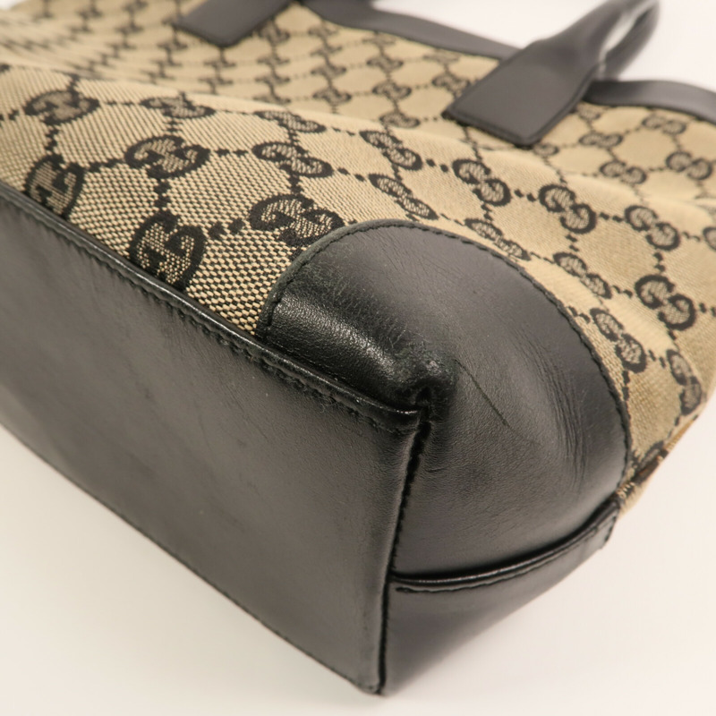 GUCCI 帆布Tote Bag金扣手挽袋-7