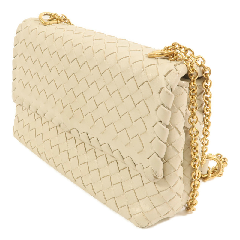 BOTTEGA VENETA 羊皮皮革Second Bag金扣鏈帶肩背袋-2