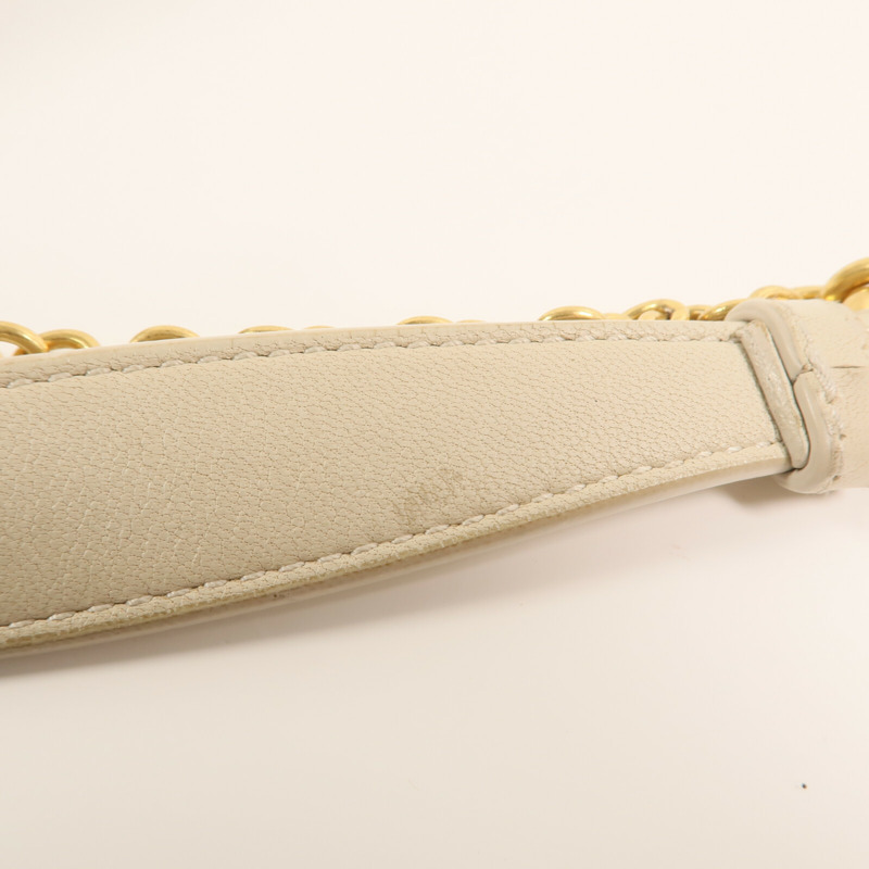 BOTTEGA VENETA 羊皮皮革Second Bag金扣鏈帶肩背袋-10