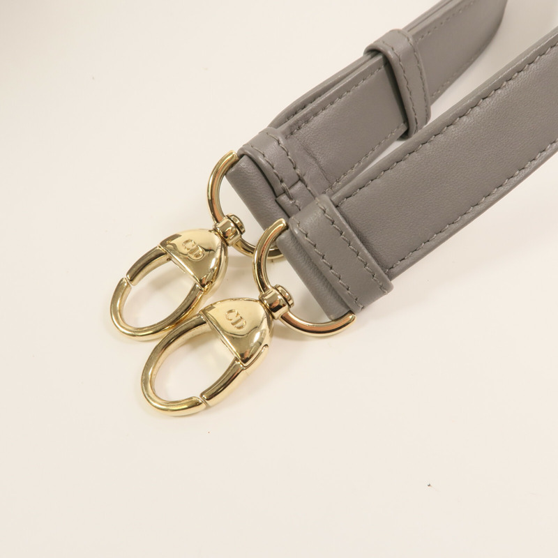 Dior 羊皮皮革Lady Dior Medium金扣手挽肩背兩用袋-10