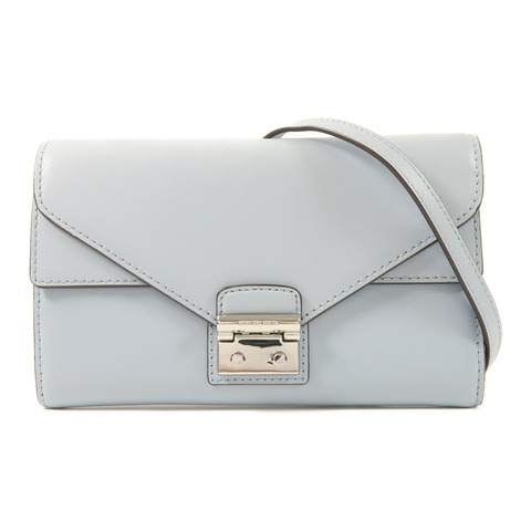 Michael Kors 牛皮皮革Shoulder Bag銀扣肩背袋