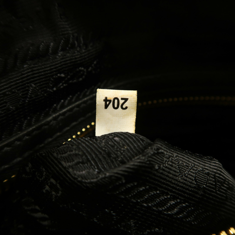 PRADA 帆布Shoulder Bag金扣肩背袋-6