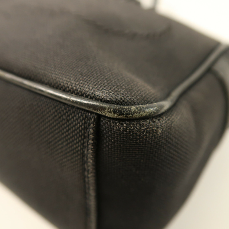 PRADA 帆布Shoulder Bag金扣肩背袋-8