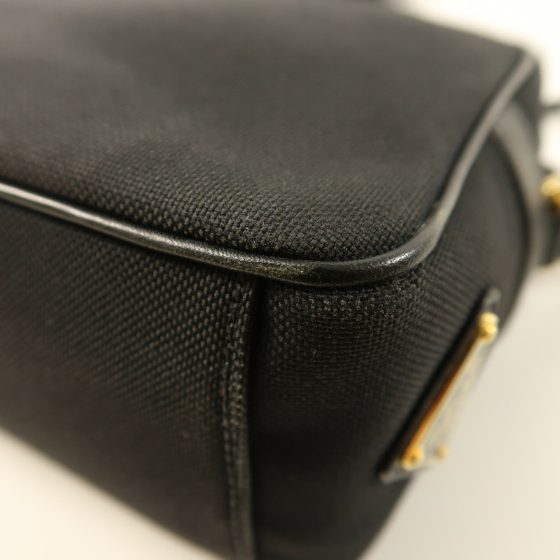 PRADA 帆布Shoulder Bag金扣肩背袋-10