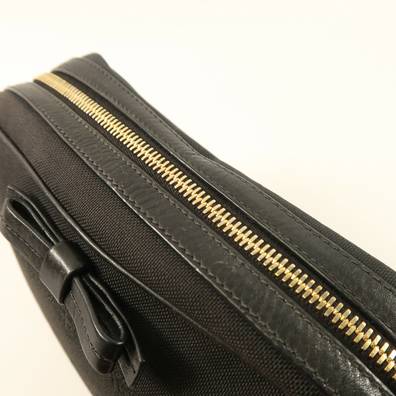 PRADA 帆布Shoulder Bag金扣肩背袋-13