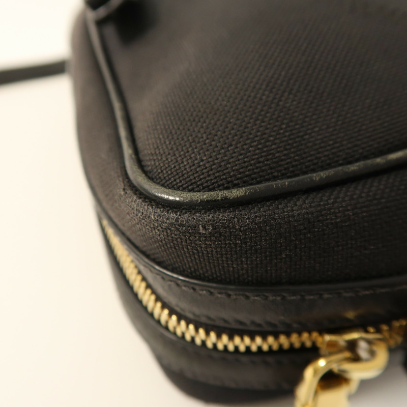PRADA 帆布Shoulder Bag金扣肩背袋-16