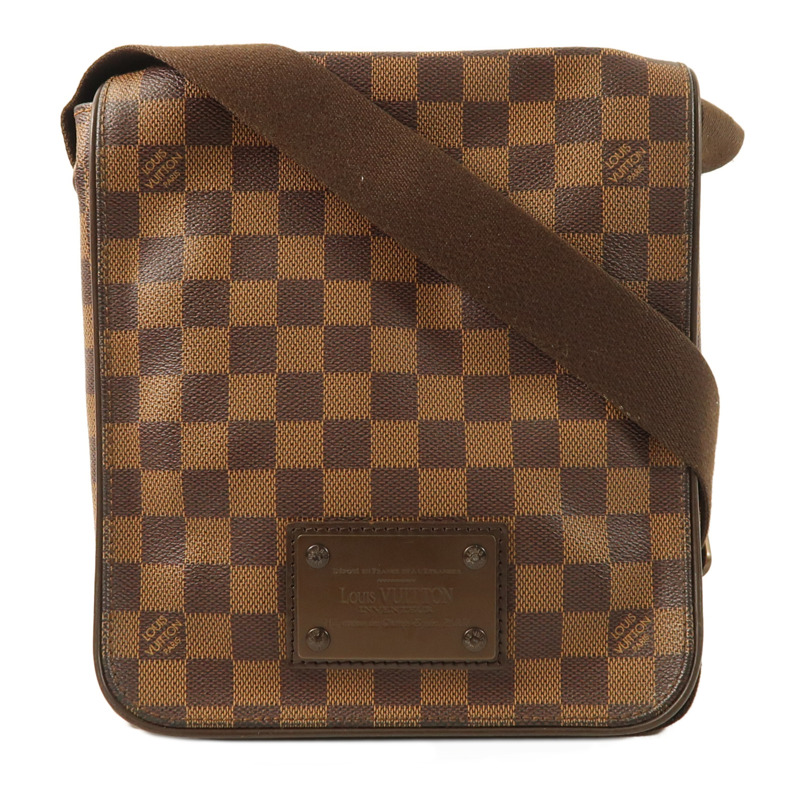 LOUIS VUITTON Damier Brooklyn PM肩背袋-0