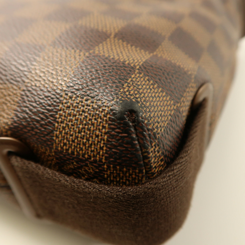 LOUIS VUITTON Damier Brooklyn PM肩背袋-10