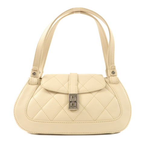CHANEL 牛皮皮革Quilted Mademoiselle Flap Bag肩背袋