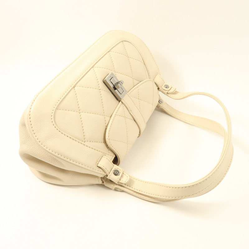 CHANEL 牛皮皮革Quilted Mademoiselle Flap Bag肩背袋-7
