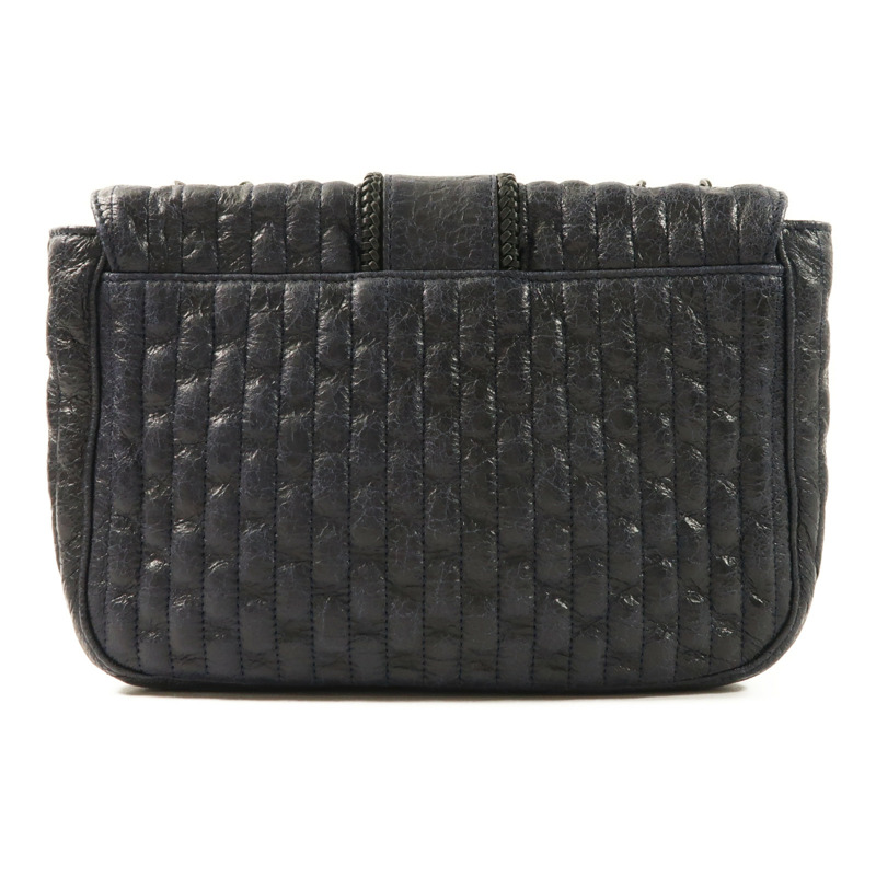 Longchamp 牛皮皮革Chain Shoulder鏈帶肩背袋-1