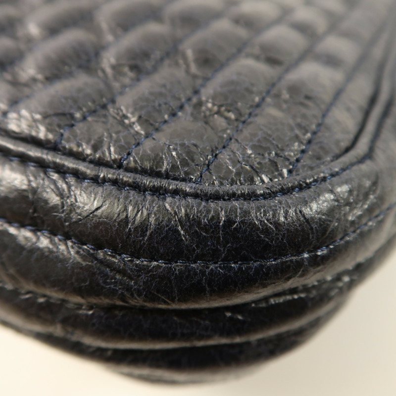 Longchamp 牛皮皮革Chain Shoulder鏈帶肩背袋-11