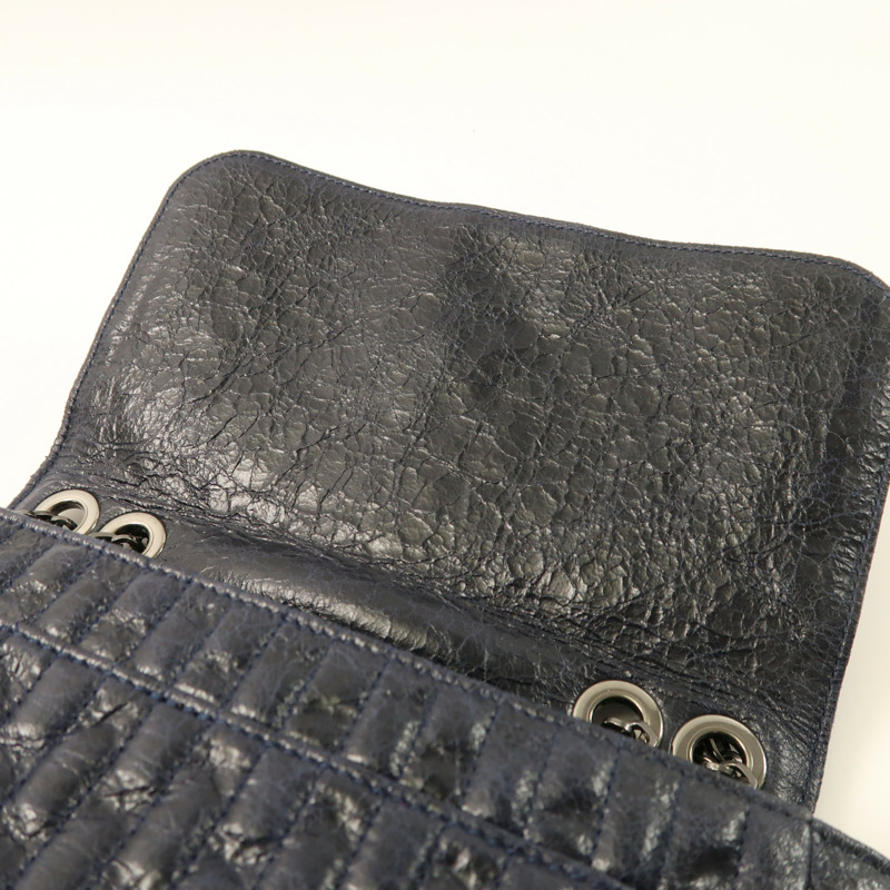 Longchamp 牛皮皮革Chain Shoulder鏈帶肩背袋-18