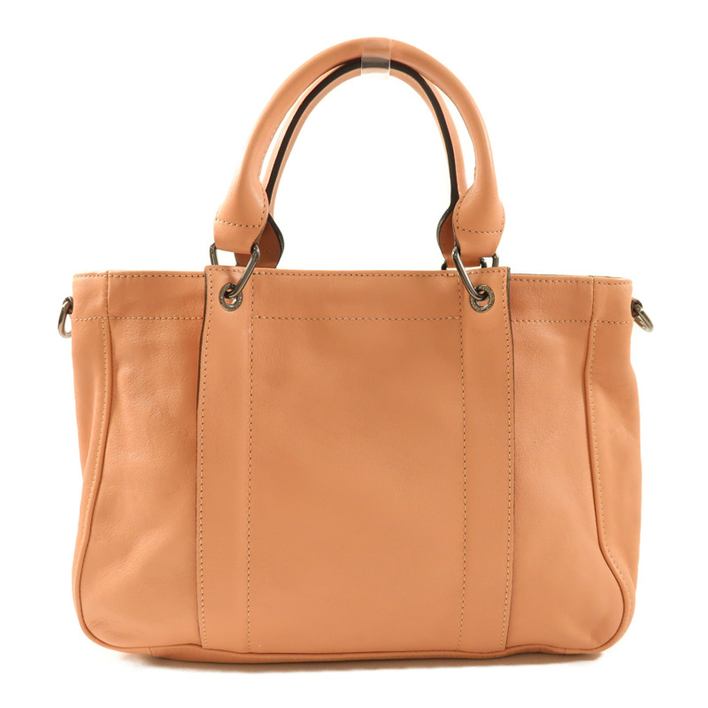 Longchamp 牛皮皮革2 Way Shoulder手挽肩背兩用袋-1