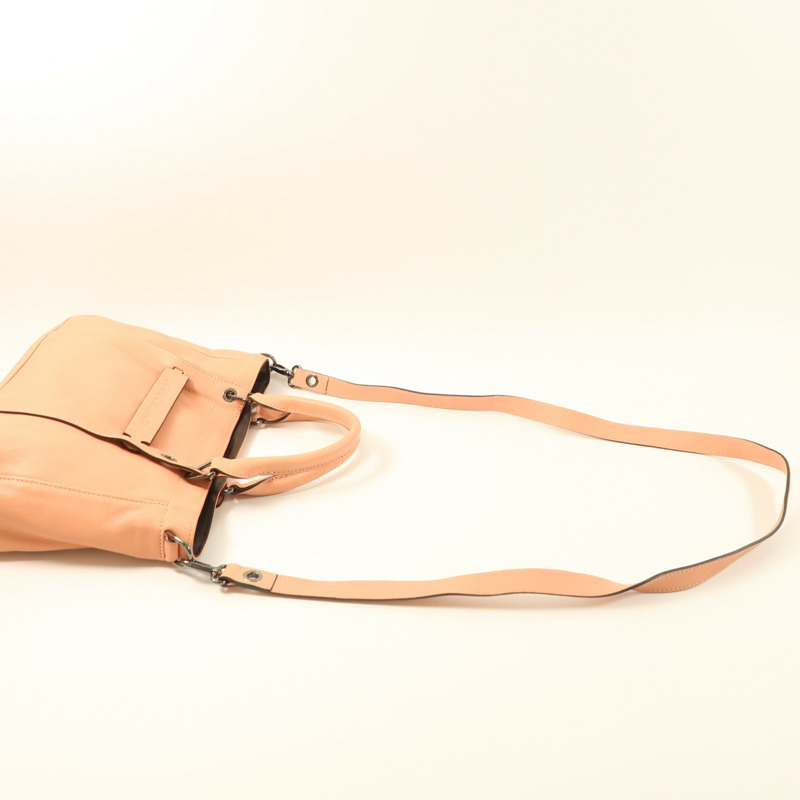 Longchamp 牛皮皮革2 Way Shoulder手挽肩背兩用袋-8