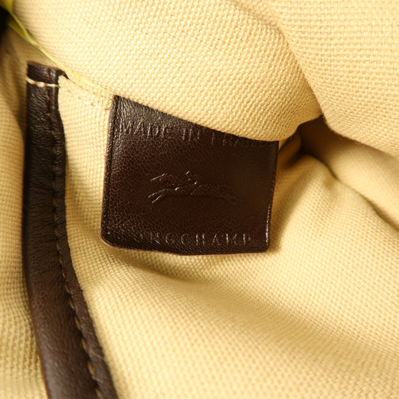 Longchamp 牛皮皮革Pouch手拿包-5