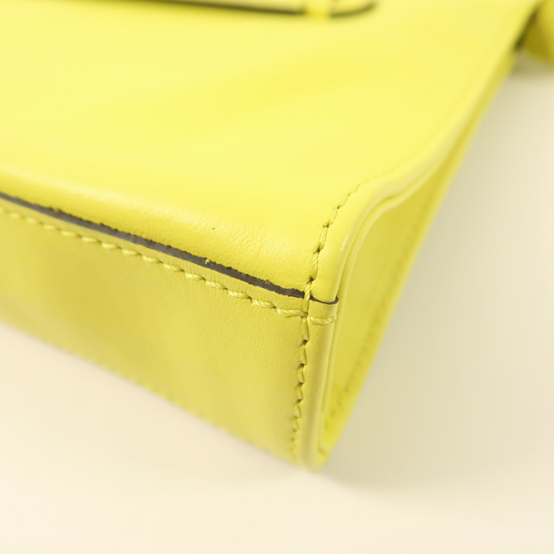 Longchamp 牛皮皮革Pouch手拿包-7