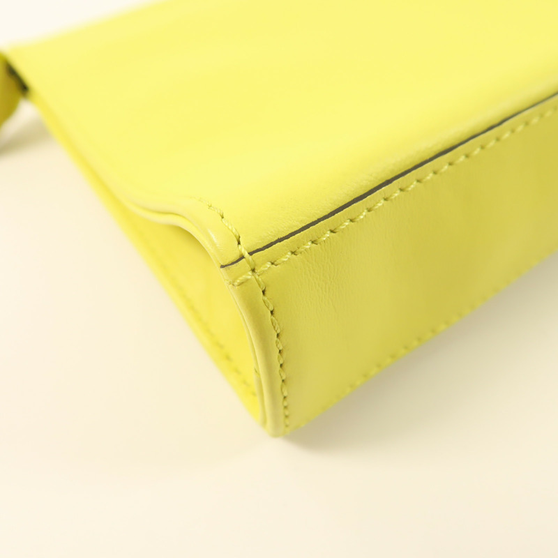 Longchamp 牛皮皮革Pouch手拿包-10