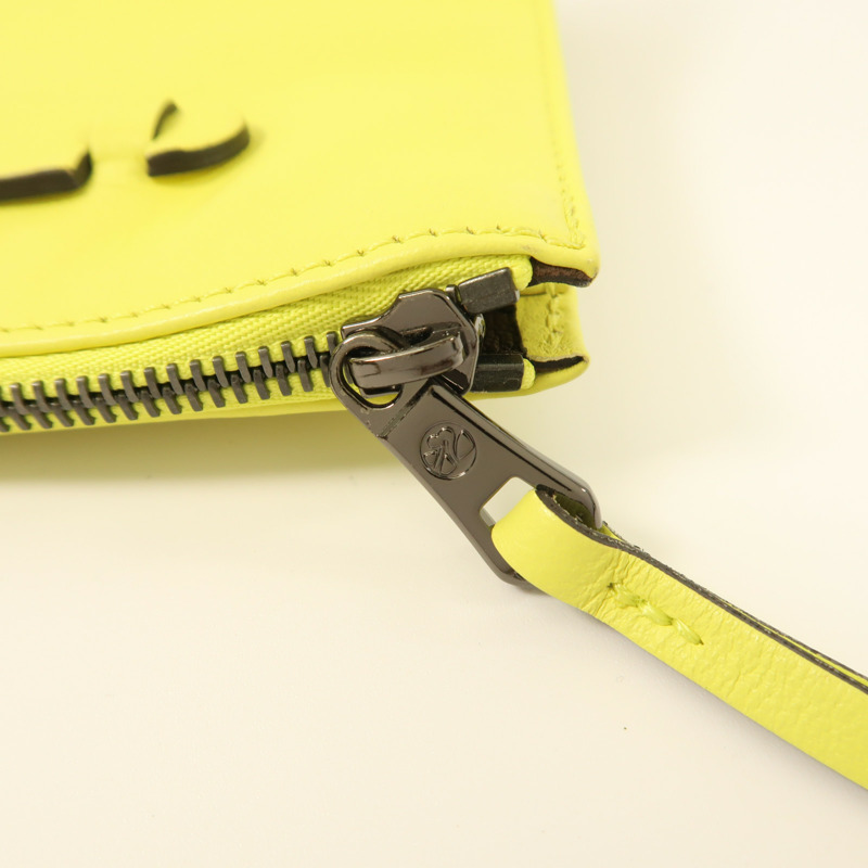 Longchamp 牛皮皮革Pouch手拿包-13