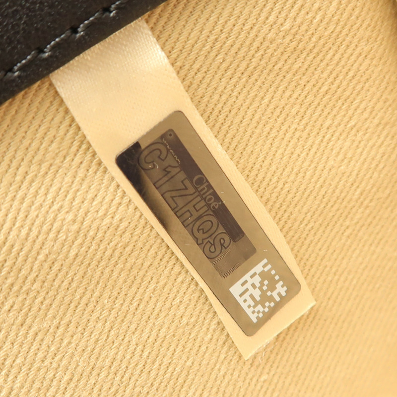 Chloe 牛皮皮革Chain Shoulder金扣鏈帶肩背袋-7