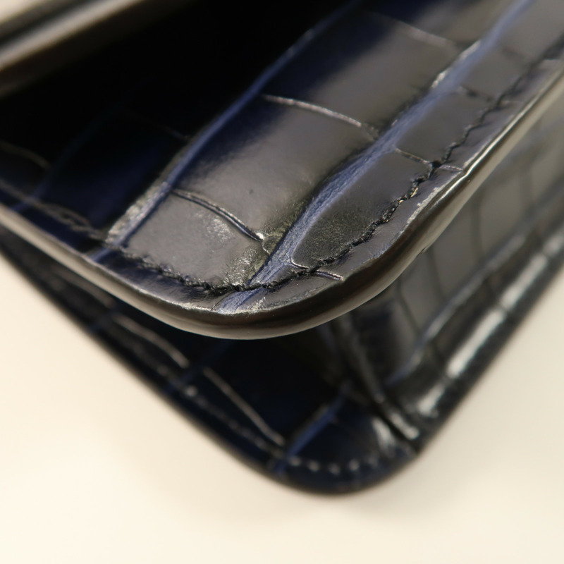 Chloe 牛皮皮革Chain Shoulder金扣鏈帶肩背袋-13