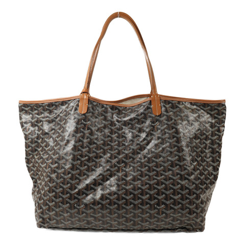 GOYARD 塗層帆布Saint Louis GM銀扣手挽袋
