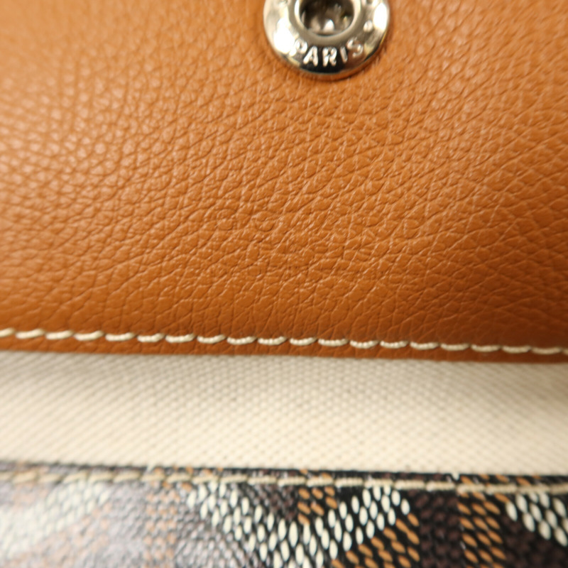 GOYARD 塗層帆布Saint Louis GM銀扣手挽袋-5