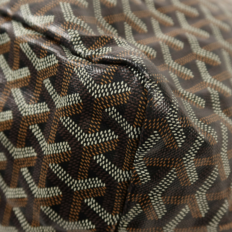GOYARD 塗層帆布Saint Louis GM銀扣手挽袋-11