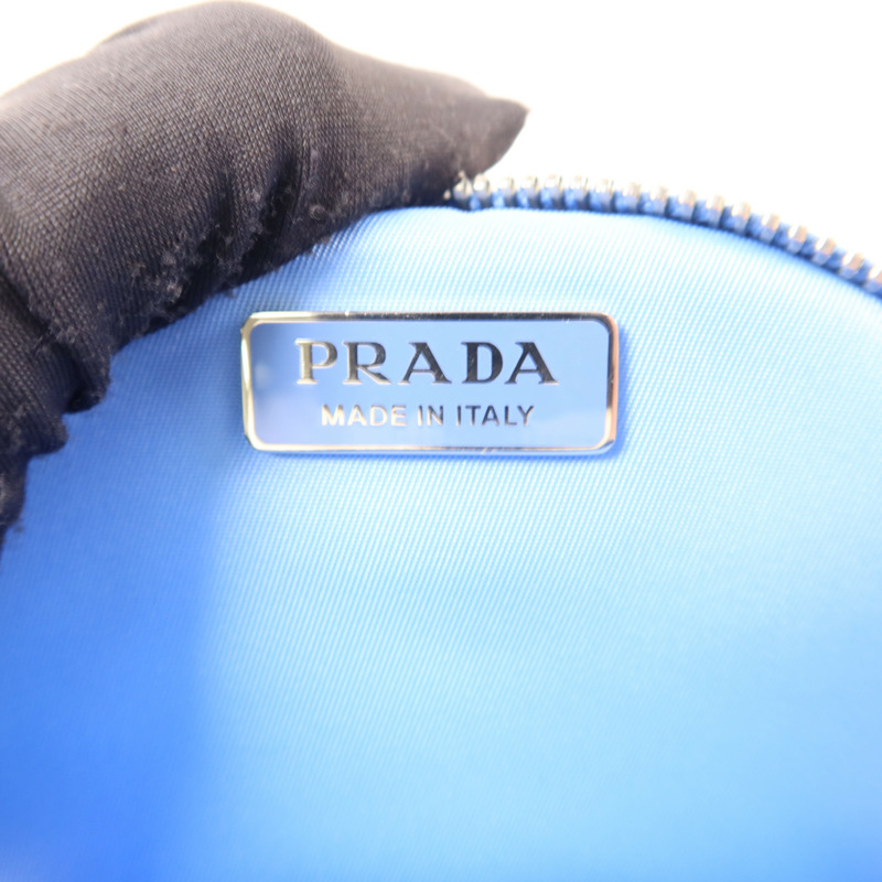 PRADA 尼龍Tessuto Phone Holder銀扣斜孭手機肩背袋-6