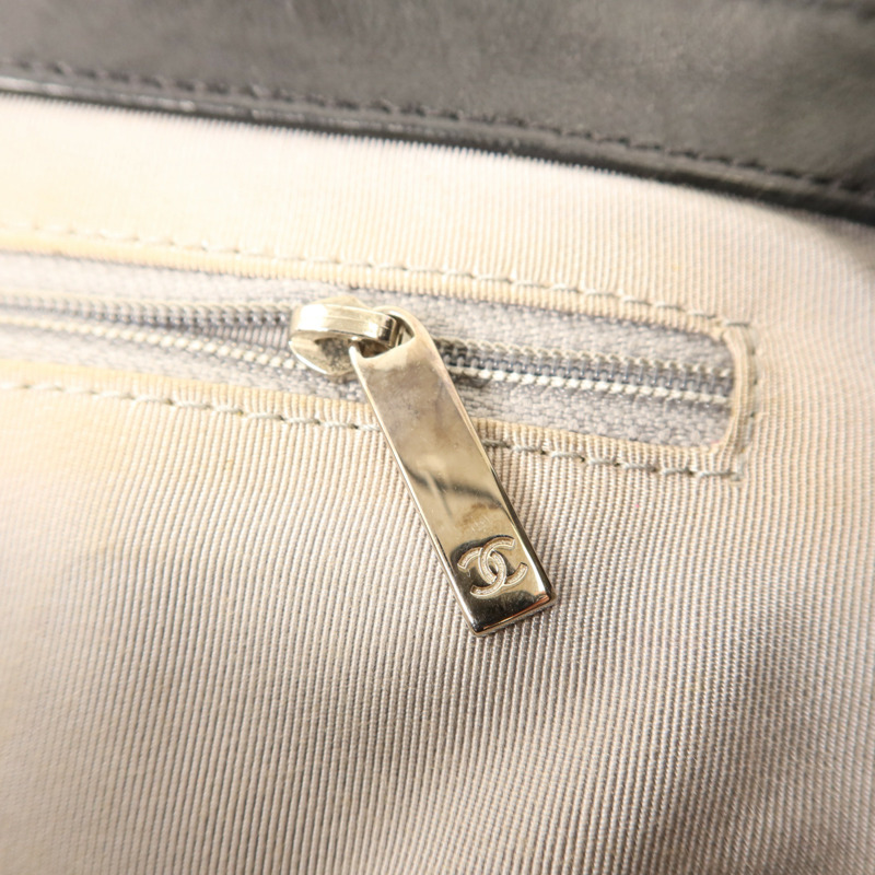 CHANEL 牛皮皮革Matelasse Chain Around Shoulder Bag銀扣鏈帶肩背袋-8