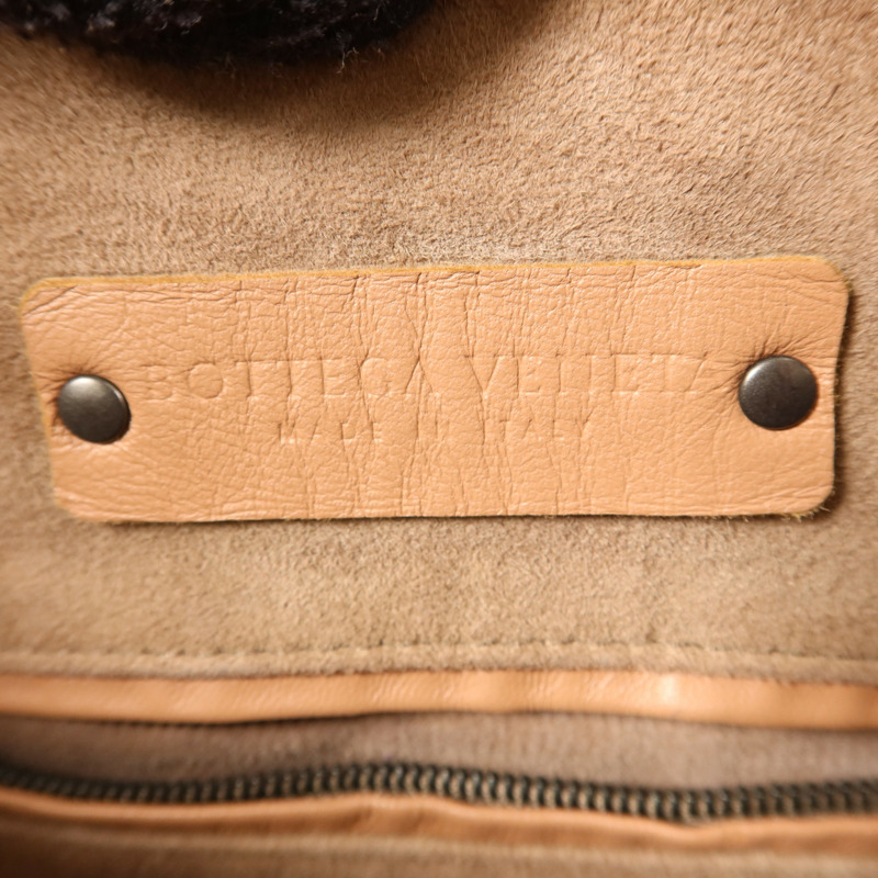 BOTTEGA VENETA 皮革Intrecciato Shoulder Bag金扣肩背袋-6