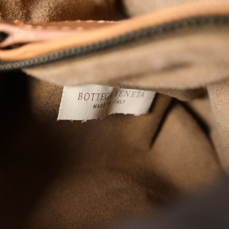 BOTTEGA VENETA 皮革Intrecciato Shoulder Bag金扣肩背袋-7