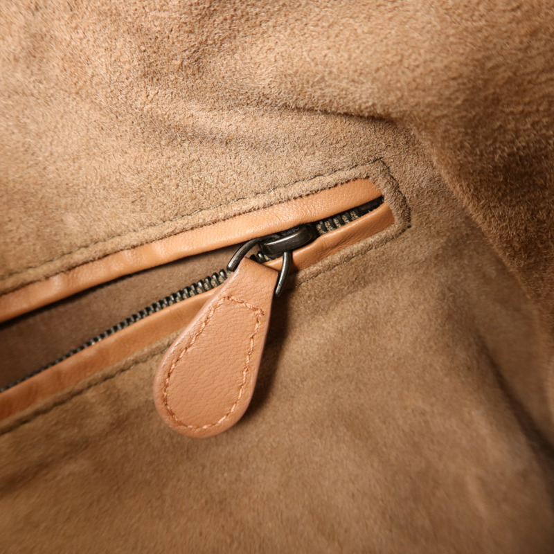 BOTTEGA VENETA 皮革Intrecciato Shoulder Bag金扣肩背袋-9