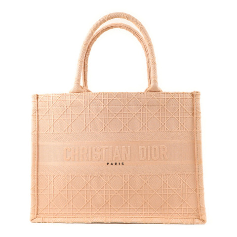 Dior 帆布Cannage Book Tote手挽袋