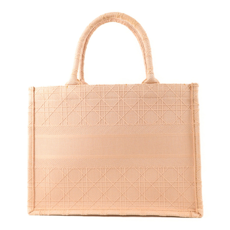 Dior 帆布Cannage Book Tote手挽袋-1