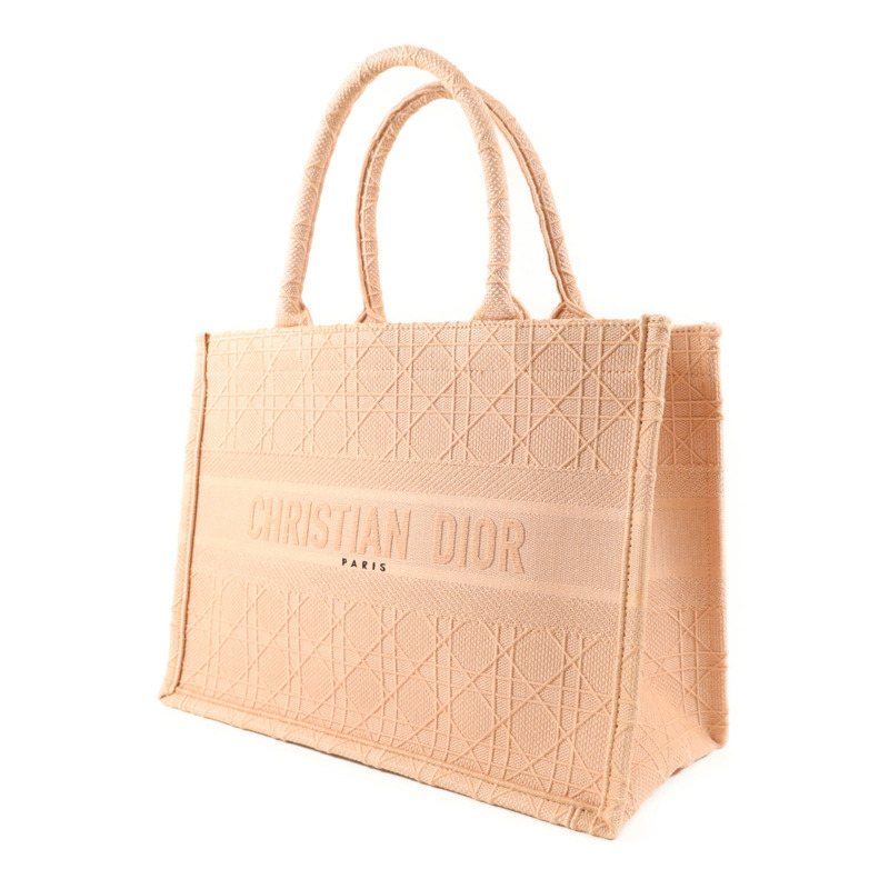Dior 帆布Cannage Book Tote手挽袋-2
