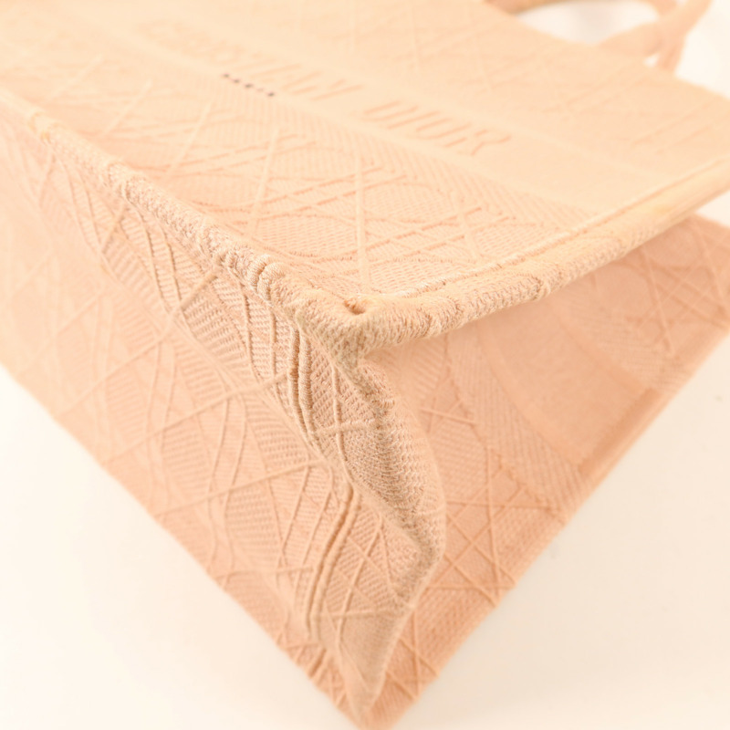 Dior 帆布Cannage Book Tote手挽袋-9