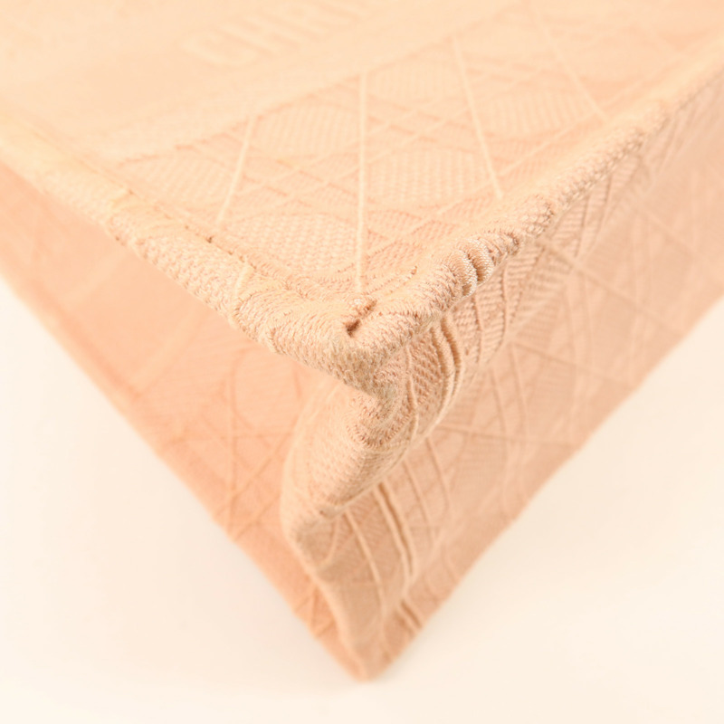 Dior 帆布Cannage Book Tote手挽袋-10