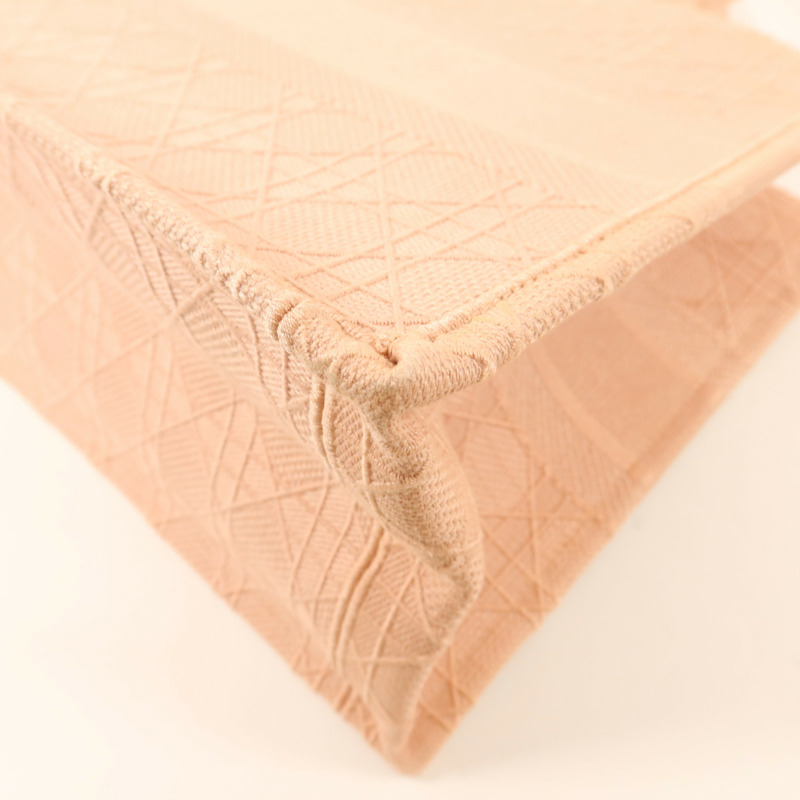 Dior 帆布Cannage Book Tote手挽袋-11