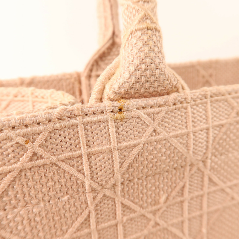 Dior 帆布Cannage Book Tote手挽袋-15