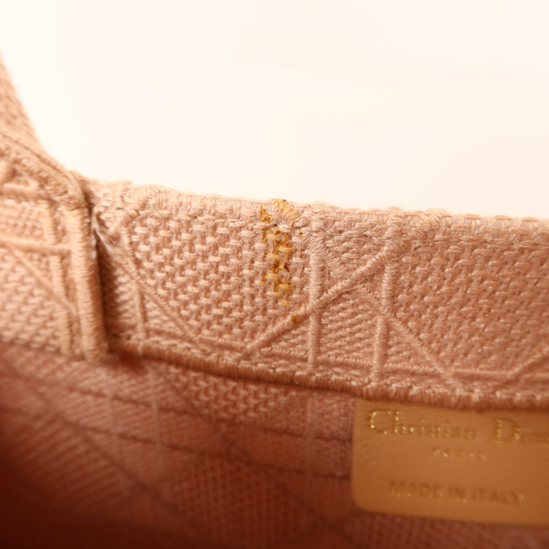 Dior 帆布Cannage Book Tote手挽袋-16