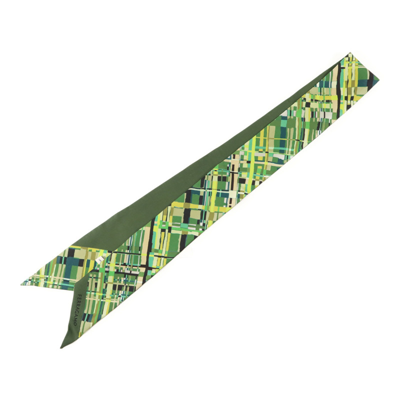 Salvatore Ferragamo 絲質Scarf絲巾-1