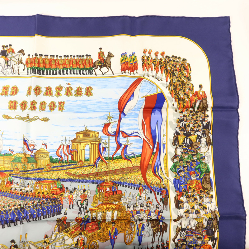 HERMES 絲質Scarf 90x90絲巾-2